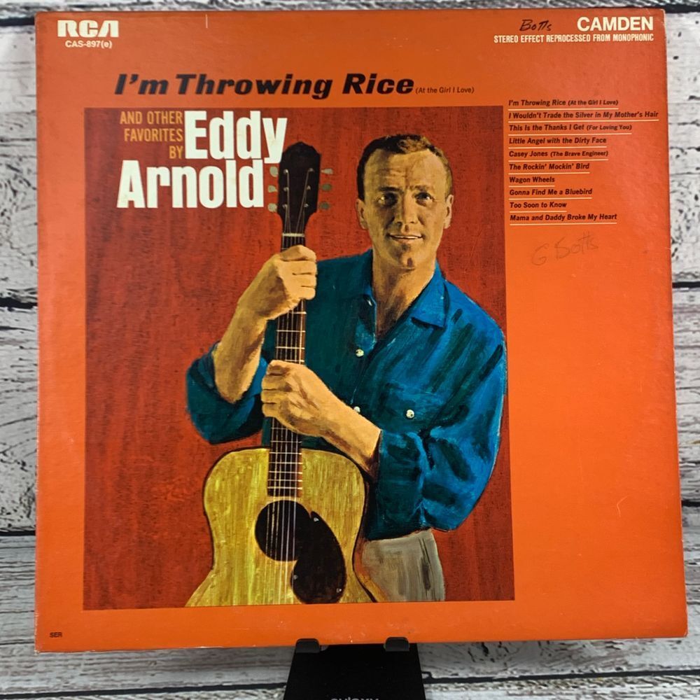 Eddy Arnold – I'm Throwing Rice (At‎ The Girl I Love) [Vinyl Record Album 1965]